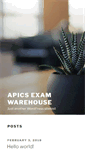 Mobile Screenshot of apicsexamwarehouse.com